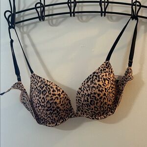 Leopard Print Women's Bra Victoria Secret Push up